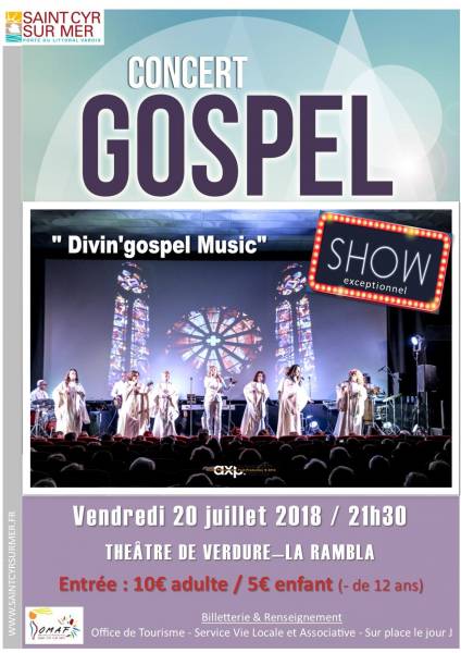 Divin'Gospel Music Choir - Live à St Cyr sur Mer