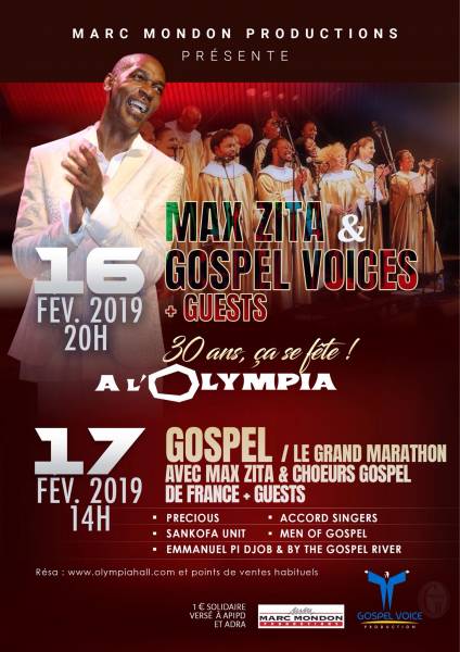 Divin'Gospel Music à l'Olympia
