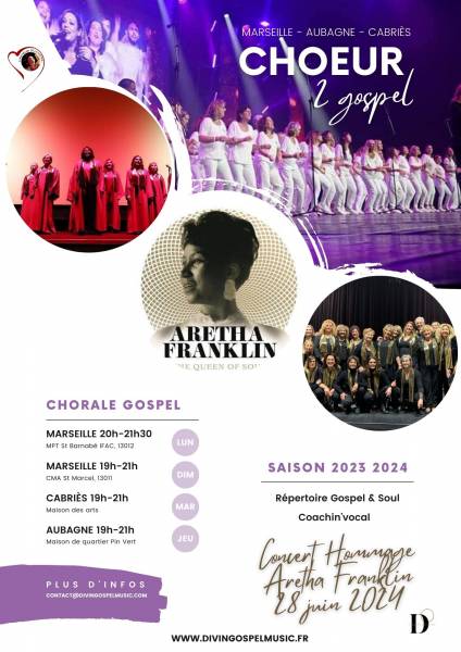 Chorale Gospel et Cours de chant Gospel pour adultes à Marseille