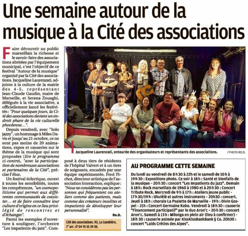 L'AGM en concert à Marseille