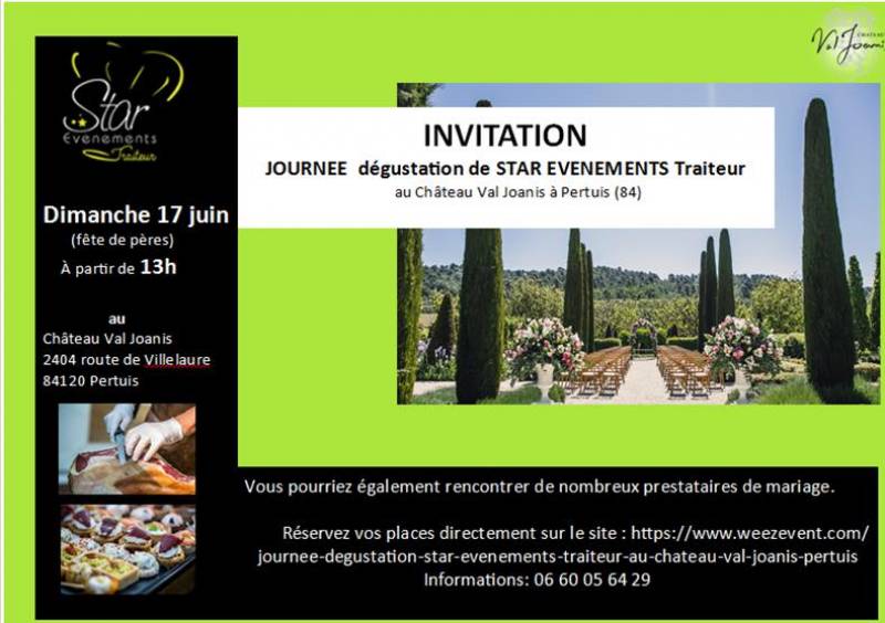 Journée dégustation avec Star Evenement