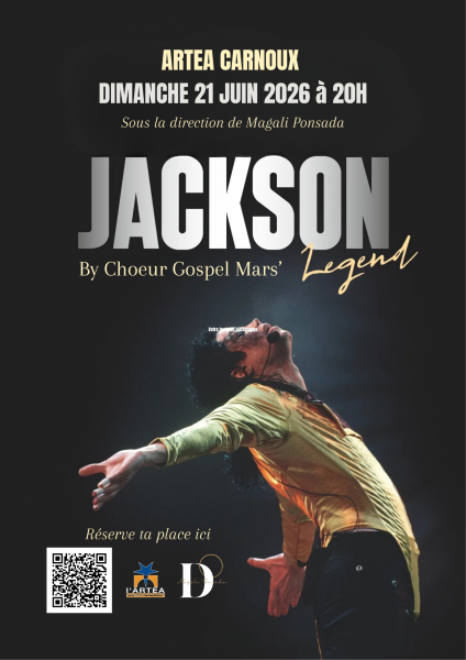 JACKSON Tour 26 à l'Artea le 21 juin 2026